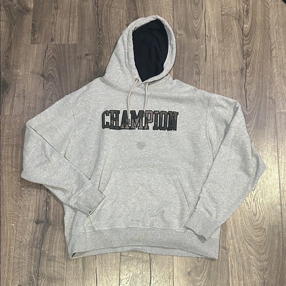 Champion Light Gray Men's Hoodie